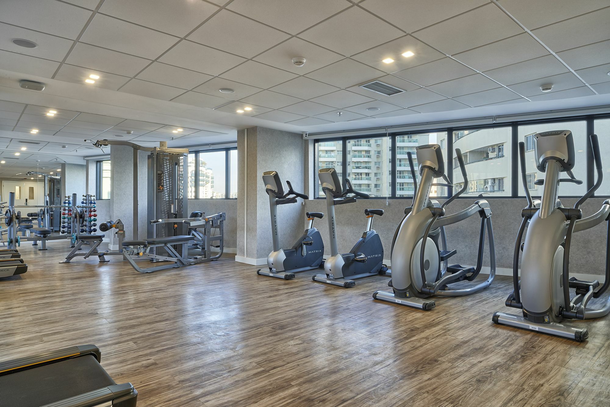 Radisson Rio De Janeiro Barra Hotel Luaran gambar The gym at the 1001 North Rush